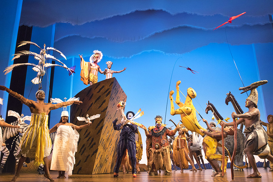 Circle of Life - THE LION KING - Company of the International Tour - Photo by Matthew Murphy c Disney_